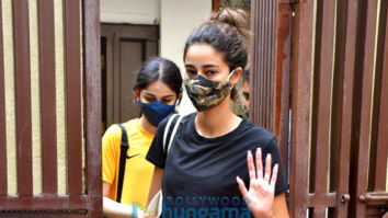 Photos: Ananya Panday spotted at yoga class in Bandra