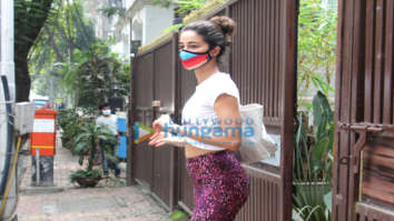 Photos: Ananya Panday spotted at yoga class in Bandra