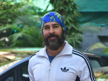 Photos: Dino Morea spotted at the gym