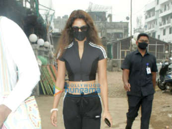 Photos: Disha Patani spotted at Versova Jetty