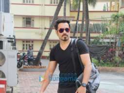 Photos: Emraan Hashmi snapped at I Think Fitness in Bandra