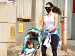 Photos: Gabriella Demetriades snapped in Bandra while on a walk with her son