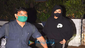 Photos: Karan Johar snapped at a dubbing studio in Bandra