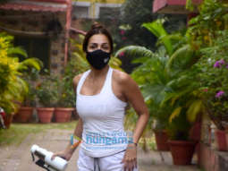 Photos: Malaika Arora spotted at Diva Yoga studio in Bandra
