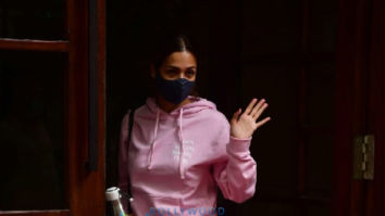 Photos: Malaika Arora spotted at Karan Johar’s house in Bandra