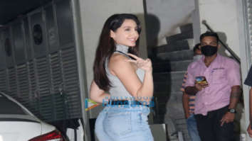 Photos: Nora Fatehi snapped in Bandra