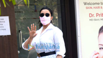 Photos: Parineeti Chopra spotted at a skin clinic in Juhu
