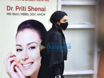 Photos: Parineeti Chopra spotted at a skin clinic in Juhu