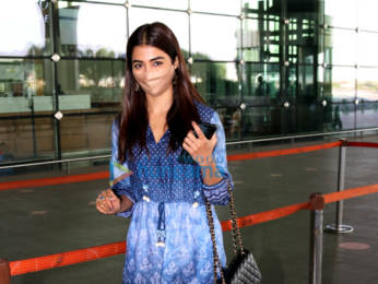 Photos: Pooja Hegde, Ekta Kapoor and Nikhil Bhambri snapped at the airport