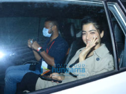 Photos: Rashmika Mandanna snapped at Filmcity