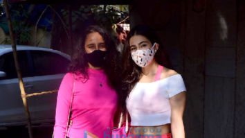 Photos: Sara Ali Khan and Namrata Purohit snapped at Pilates in Khar