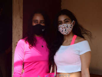 Photos: Sara Ali Khan and Namrata Purohit snapped at Pilates in Khar