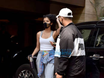 Photos: Shanaya Kapoor snapped at dance class in Bandra