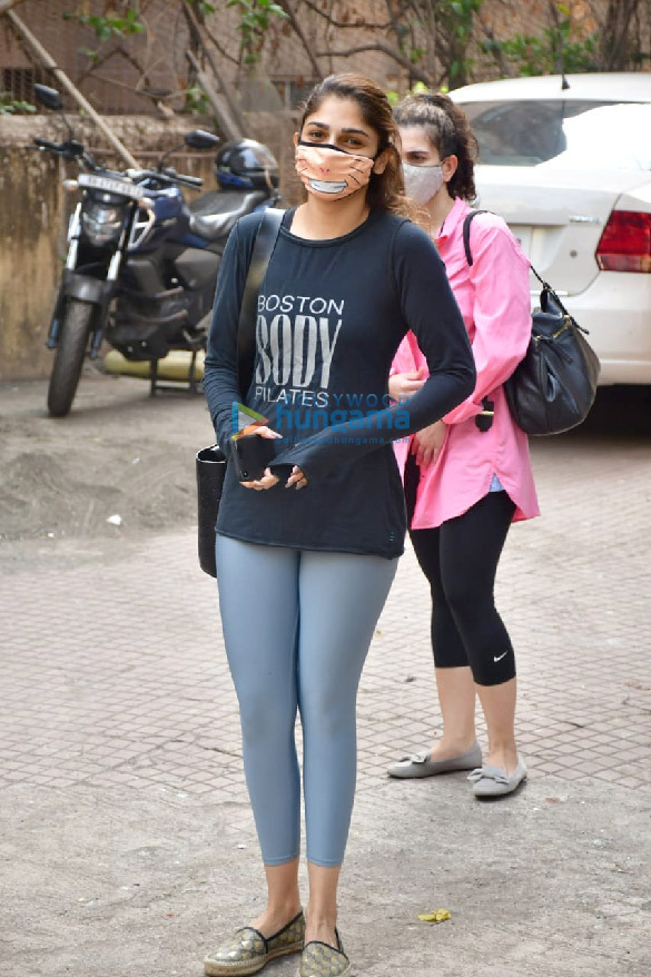 photos sharmin segal spotted at pilates 1 2