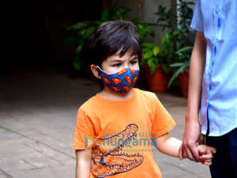 Photos: Taimur Ali Khan spotted in Bandra