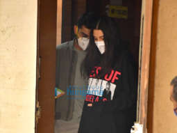 Photos: Virat Kohli and Anushka Sharma snapped at a clinic in Bandra