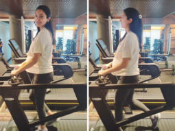 Pregnant Anushka Sharma sweats it out in the gym