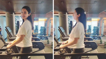 Pregnant Anushka Sharma sweats it out in the gym