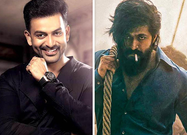 Prithviraj Sukumaran buys Kerala distribution rights of Yash starrer KGF: Chapter 2 