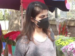 Rhea Chakraborty spotted at Bandra