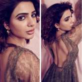 Samantha Akkineni makes a statement in a sheer backless tier dress worth Rs. 16, 500