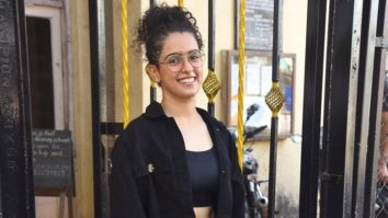 Sanya Malhotra spotted at Gym Khar