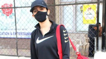 Sanya Malhotra spotted at Santacruz