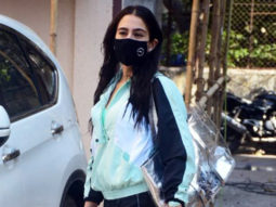 Sara Ali Khan spotted at Pilates gym Santacruz