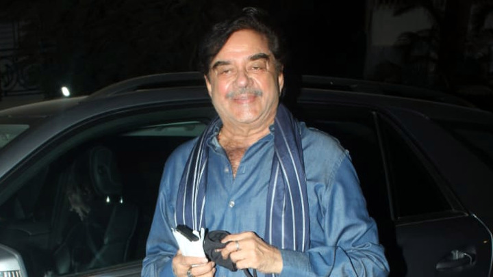 Shatrughan Sinha spotted outside his house