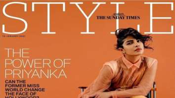 Priyanka Chopra Jonas on the cover of The Sunday Times Style, Jan 2021