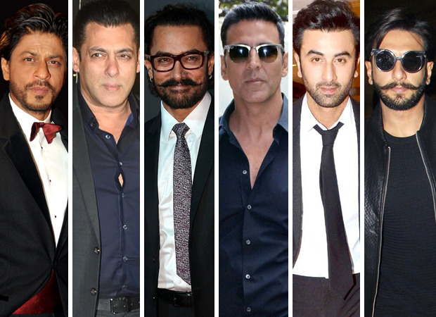 Trade feels Shah Rukh Khan, Salman Khan, Aamir Khan, Akshay Kumar, Ranbir Kapoor, Ranveer Singh would RULE the roost in 2021!