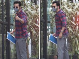 Varun Dhawan follows the classic flannel trend during his latest appearance ahead of his wedding to Natasha Dalal