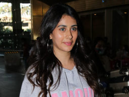 Warina Hussain spotted at Airport