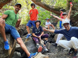 Hrithik Roshan shares a glimpse from his trekking trip with his sons