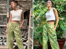 Ananya Panday’s kiwi print Selam Fessahaye pants perfect to spruce up your weekend outing wardrobe