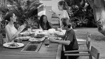 Angelina Jolie gives a rare glimpse of her children in the cover shoot for British Vogue at her $24.5 million mansion 