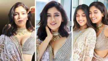 Bhumi Pednekar and her sister Samiksha evoke sheer elegance in Manish Malhotra lehengas setting springtime wedding goals