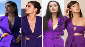 Deepika Padukone, Kareena Kapoor Khan, Rhea Chakraborty or Shraddha Kapoor – who slayed the sharp purple pantsuit?