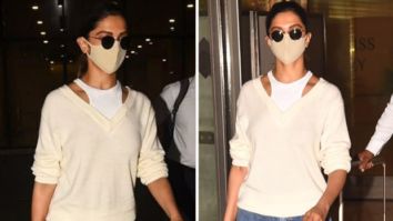 Deepika Padukone works a sweater with halter top, carries luxury Fendi bag worth over Rs. 2 lakhs
