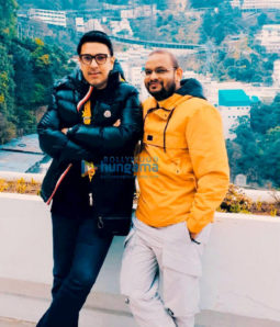 On the sets of the movie Hum Do Hamare Do