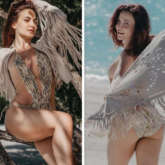 Elli AvrRam sets the internet on fire with her skimpy monokini pictures 
