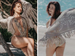 Elli AvrRam sets the internet on fire with her skimpy monokini pictures 