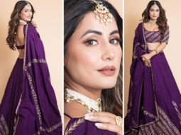 Hina Khan’s purple lehenga worth Rs. 96,800 is a must-have for the wedding season wardrobe