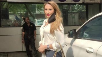 Iulia Vantur spotted at Sound Ideas Academy in Andheri