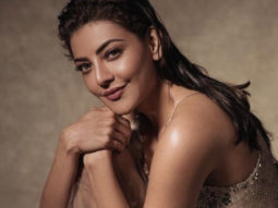 Kajal Aggarwal is a glam queen in shimmer and bronzed makeup