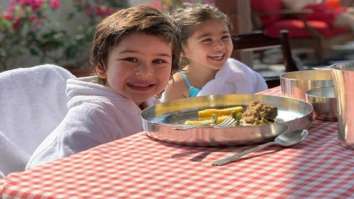 Kareena Kapoor Khan shares adorable picture of Taimur and Inaaya smiling while enjoying lunch at their new residence