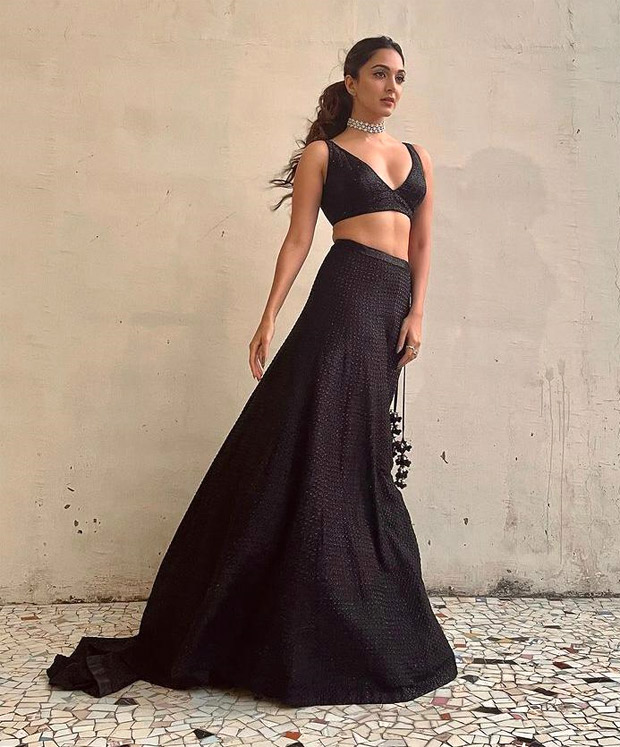Kiara Advani is a sight to behold in a sultry black lehenga worth Rs. 2 lakhs
