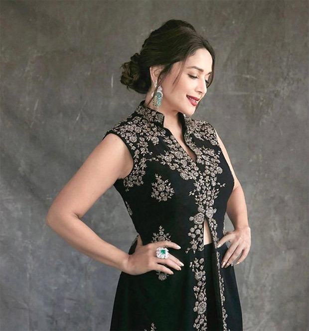 Madhuri Dixit exudes sheer elegance in Rs. 71k modern ethnic attire for Dance Deewane launch
