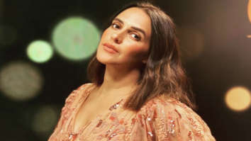 Neha Dhupia’s three tier hand embellished gown worth Rs. 1.74 lakhs is about glamour and comfort