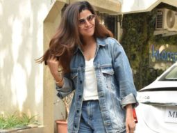 Nimrat Kaur spotted at Kromakay salon in Juhu